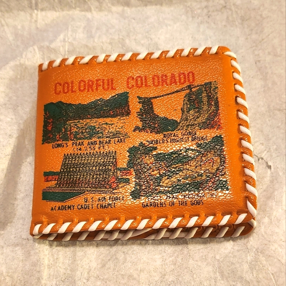 VINTAGE Colorado Wallet Kids Souvenir